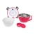EcoLife Food Container Round With Double Wall 0.85 liters Pink 33-BO-9071