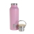 EcoLife Παγούρι Θερμός Με Καπάκι Bamboo 500ml Ροζ 33-BO-3043