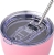 Estia Coffee Mug Ανακυκλώσιμο Ποτήρι Θερμός Ανοξείδωτο BPA Free 350ml Blossom Rose με Καλαμάκι