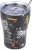 Estia Coffee Mug Ανακυκλώσιμο Ποτήρι Θερμός Ανοξείδωτο BPA Free 350ml Μαύρο με Καλαμάκι