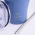 Estia Coffee Mug Ανακυκλώσιμο Ποτήρι Θερμός Ανοξείδωτο BPA Free 350ml Denim Blue με Καλαμάκι