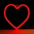 Forever Led Heart Wall Lamp FLNE07
