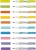 Giotto Turbo Soft Brush Μαρκαδόροι Pastel 10 Χρώματα 426900