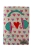 Hallmark Τετράδιο Ριγέ Καρφίτσα 17x25cm Zebra - Heart Dots 333-24400