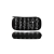 i-Total Κασετίνα 23x10x4,5cm Music Μαύρη XL2291A