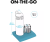 Ion8 Παγούρι Slim 500ml Μπλε I8RF500BLU