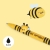 Legami Milano Στυλό Gel 0.5 mm Bee με Μαύρο Μελάνι CPP0012