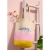 Moses Τσάντα Αγορών Smile Big Cotton Bio Happy Μπεζ-Κίτρινο-Ροζ M80367