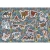 Μπλοκ Ζωγραφικής 23x33cm 40φ Με Αυτοκόλλητα Jurrasic 1 570990