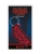 Stranger Things Rubber Keychain Logo 6 cm