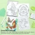 Ohuhu Coloring book βιβλίο ζωγραφικής bleedproof Animal & Mandala 83000-63