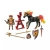 Playmobil Burnham Raiders Ιππότης Και Άλογο Της Φωτιάς 71213