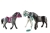Playmobil Τρία άλογα Friesian Knabstrupper & Andalusian 70999