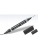 Staedtler Lumocolor Μαρκαδόρος Ανεξίτηλος Διπλός Μαύρος 348-9