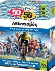 4M 50/50 Games Επιτραπέζιο Παιχνίδι Κουίζ Αθλητισμός για 2+ Παίκτες 9+ Ετών 505006