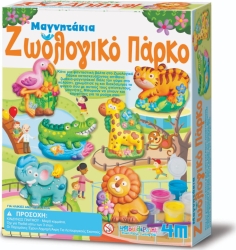 4M Μαγνητικό Παιχνίδι Κατασκευών Ζωολογικό Πάρκο για Παιδιά 5+ Ετών 4735