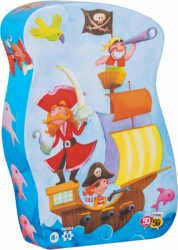 50/50 Games Παιδικό Puzzle Πειρατές 48pcs για 4+ Ετών 505309