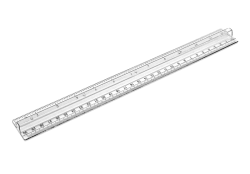 Adoro Χάρακας Με Πατούρα 30cm & Ίντσες 1230FG