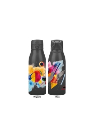 AlpinPro Παγούρι Πλαστικό 600ml Μαύρο ALP-TH-700BL-ABS