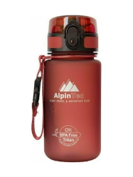 AlpinTec Πλαστικό Παγούρι 350ml Κόκκινο P-350DR