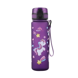 AlpinTec Mood Παγούρι 500ml Μωβ Μονόκερος C-500PE-UN