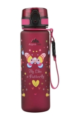 AlpinTec Παγούρι Kids 500ml Kids Rasberry Butterfly C-500RS-BU