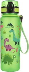 AlpinTec Παγούρι Kids 500ml Δεινόσαυρος Σιλικόνης C-500VG-DIN