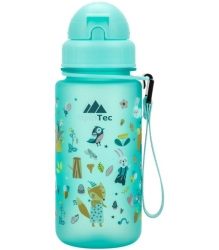 AlpinTec Παγούρι Kids 400ml Με Καλαμάκι Sprindrift Blue C-400SPB-FA