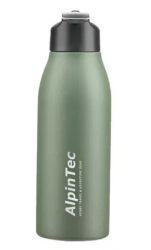 AlpinTec Παγούρι Θερμός Fellow 600ml Σκούρο Πράσινο