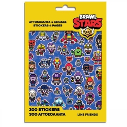 Αυτοκόλλητα Brawl Stars 300τμχ 483932