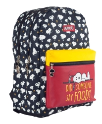 BackMeUp Τσάντα Πλάτης 2 Θέσεων Δημοτικού Peanuts Pattern 365-01034