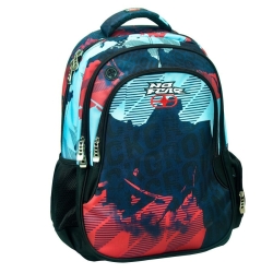 BackMeUp Τσάντα Πλάτης Δημοτικού No Fear Background 348-32031