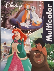 Βιβλίο Ζωγραφικής Disney Multicolor A4 32 Σελίδες Χρωματισμού Διάφορα Παραμύθια 1 598538