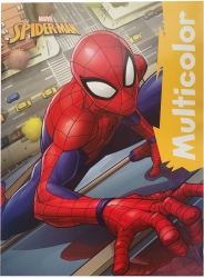 Βιβλίο Ζωγραφικής Disney Multicolor A4 32 Σελίδες Χρωματισμού Spiderman 400005