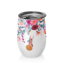 Bioloco Office Κούπα Θερμός 400ml Bird Bess And Flowers BEO117
