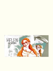 Brainfood Πορτοφόλι Υφασμάτινο Σουετ Helen of Sparta