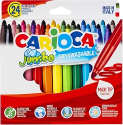 Carioca Jumbo Carioca Μαρκαδόροι 24χρώματα 40570