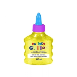 Carioca Κόλλα Glitter Neon 88ml 31096/34 Κίτρινο
