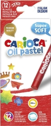 Carioca Λαδοπαστέλ 10mm 12χρ 43277