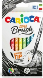 Carioca Μαρκαδόροι Super Brush 10χρ 42937