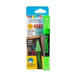 Carioca Μαρκαδόρος Υγρής Κιμωλίας Λαχανί 43557/04