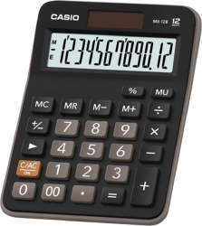 Casio Αριθμομηχανή 12 Ψηφίων Με Ηλιακή Μπαταρία 10.6x14.7cm 10-MX-12B