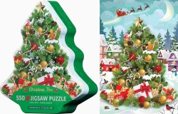 Christmas Tree Tin Puzzle 550 κομμάτια