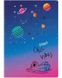 Coolpack Disney Black - Τετράδιο A5 60φ Stitch Chill Vibes