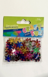 CraftFun Πούλιες Χιονοστιφάδες Χειροτεχνίας 14gr 290897