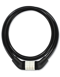 Crazy Safety Κλειδαριά Ποδηλάτου Κουλούρα με Συνδυασμό Μαύρη