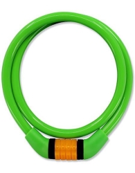 Crazy Safety Κλειδαριά Ποδηλάτου Κουλούρα με Συνδυασμό Πράσινη