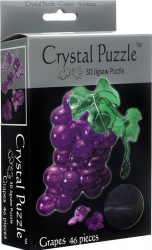 Crystal Puzzle 3D Μωβ Σταφύλια 46τμχ