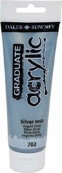 Daler Rowney Ακρυλικό Χρώμα Graduate 120ml Silver Imit 123120702