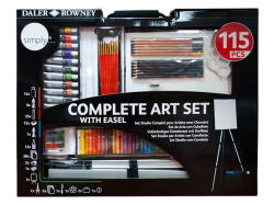 Daler Rowney Complete Artist Kit Βαλιτσάκι Ζωγραφικής 115τμχ 196500604